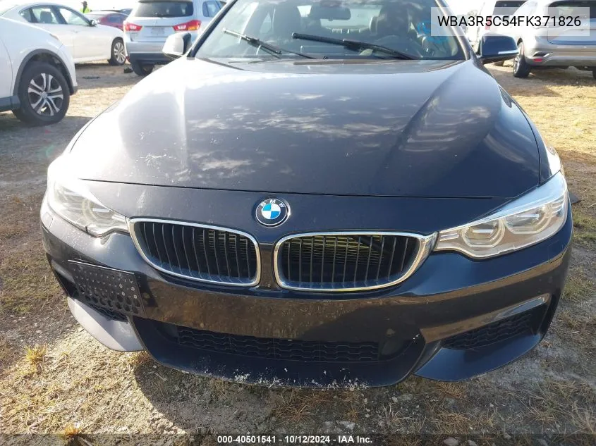 WBA3R5C54FK371826 2015 BMW 435 Xi