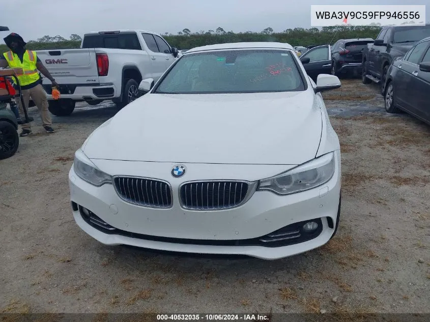 2015 BMW 428 Xi VIN: WBA3V9C59FP946556 Lot: 40532035