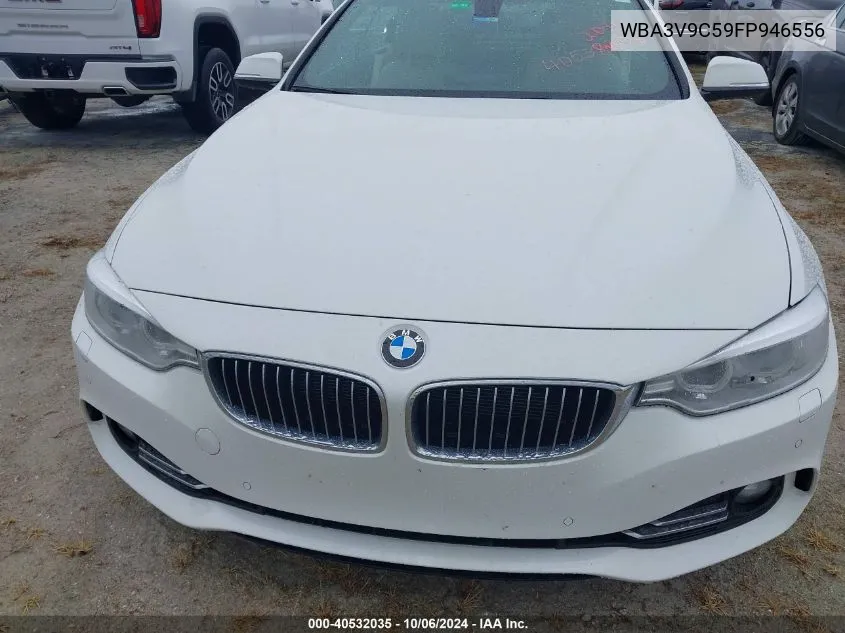 2015 BMW 428 Xi VIN: WBA3V9C59FP946556 Lot: 40532035