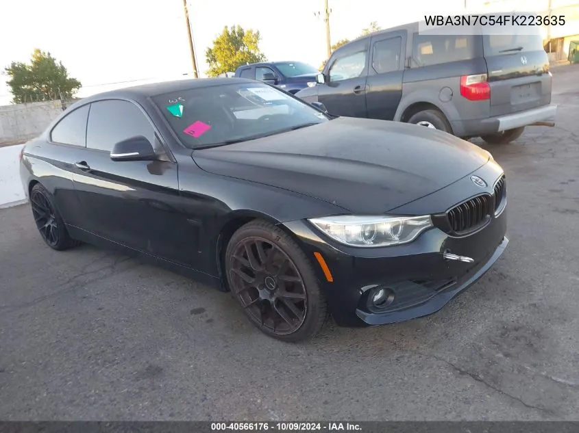 2015 BMW 428 I VIN: WBA3N7C54FK223635 Lot: 40566176