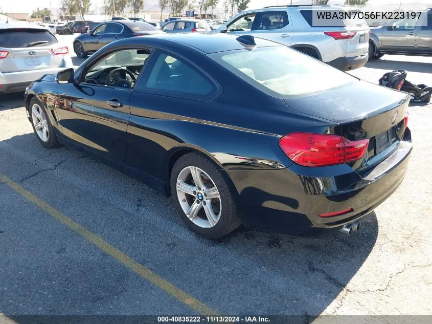 WBA3N7C56FK223197 2015 BMW 428I