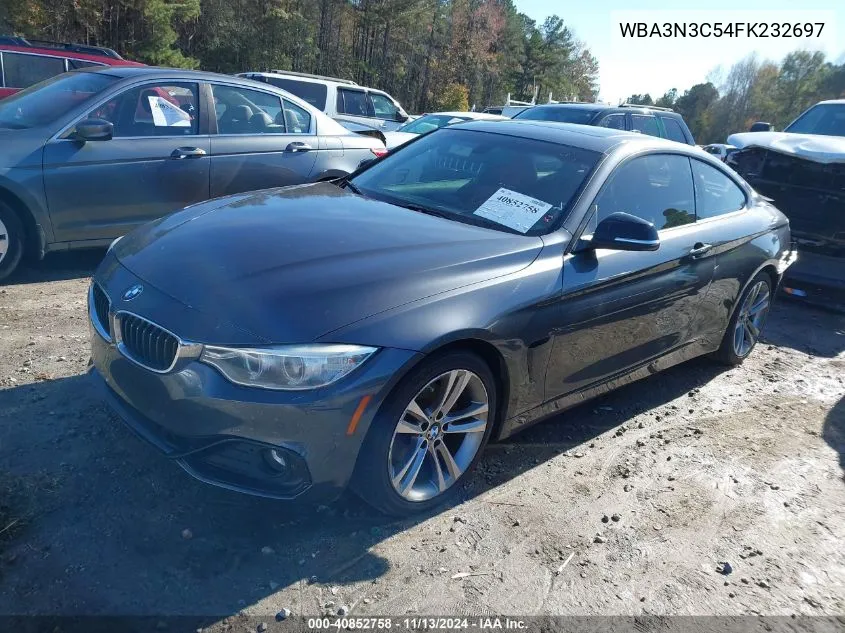 WBA3N3C54FK232697 2015 BMW 428I