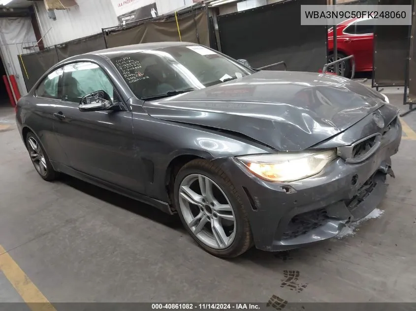 2015 BMW 428 xDrive VIN: WBA3N9C50FK248060 Lot: 40861082