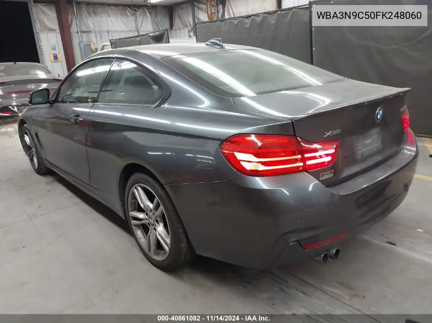 2015 BMW 428 xDrive VIN: WBA3N9C50FK248060 Lot: 40861082