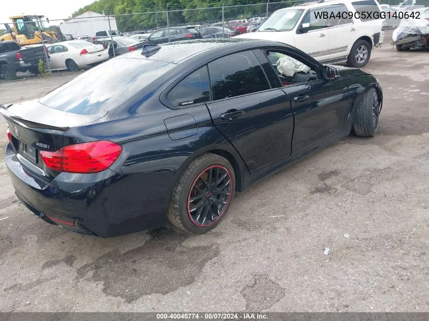 WBA4C9C5XGG140642 2016 BMW 428I Gran Coupe xDrive