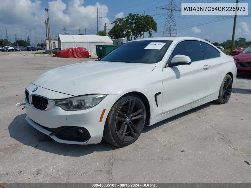 WBA3N7C54GK226973 2016 BMW 428I