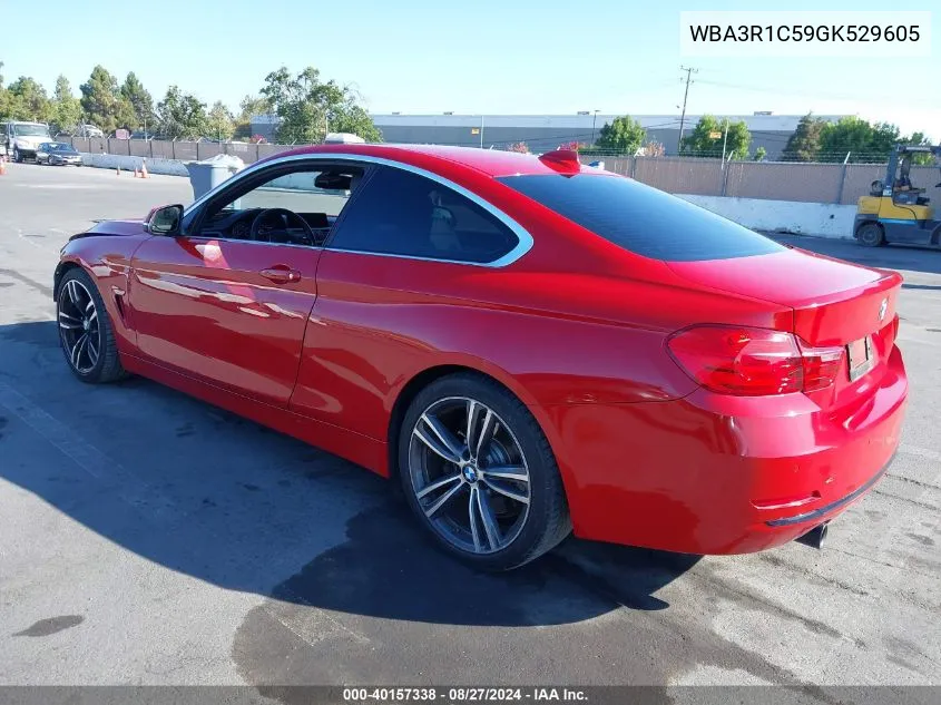 2016 BMW 435I VIN: WBA3R1C59GK529605 Lot: 40157338