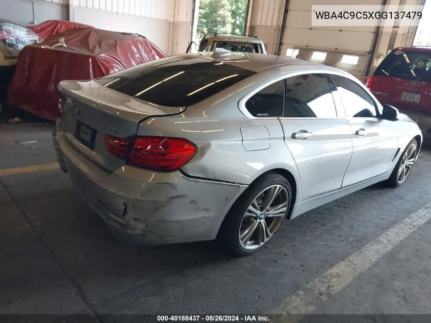 WBA4C9C5XGG137479 2016 BMW 428I Gran Coupe xDrive