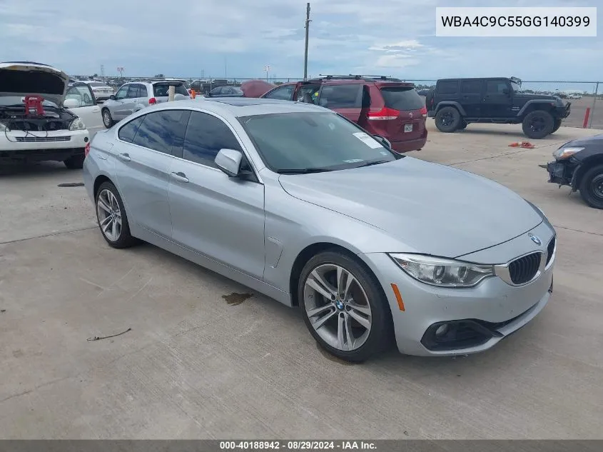 WBA4C9C55GG140399 2016 BMW 428I Gran Coupe xDrive