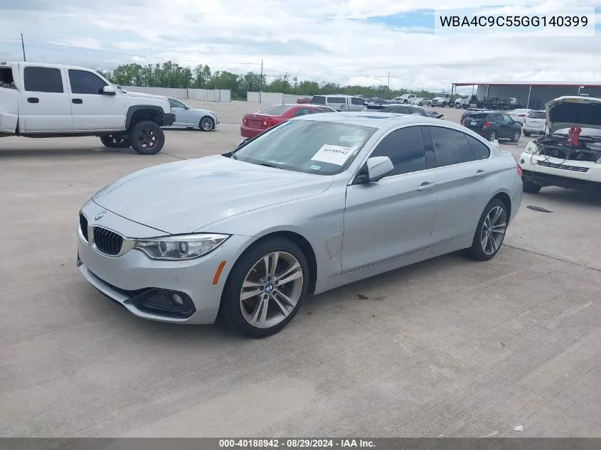 WBA4C9C55GG140399 2016 BMW 428I Gran Coupe xDrive