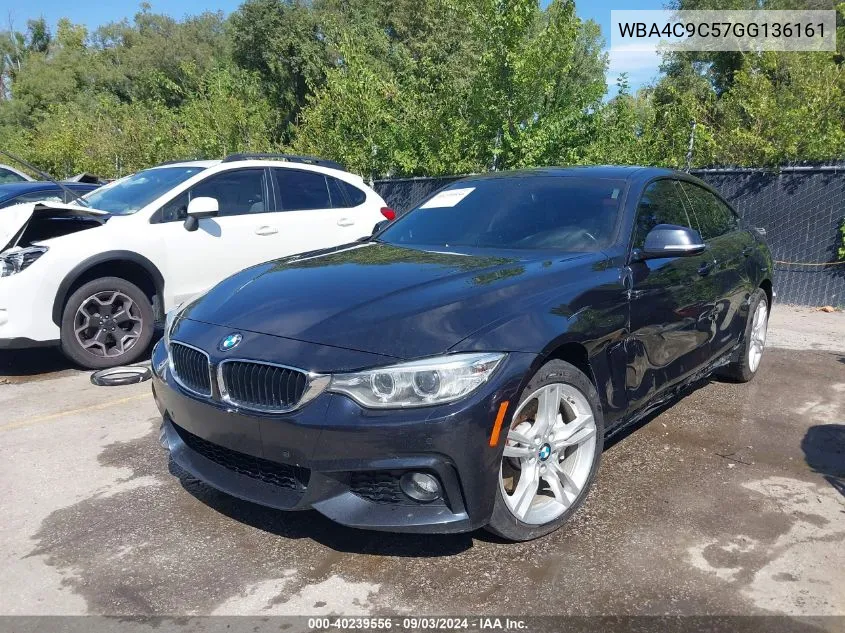 2016 BMW 428I Gran Coupe xDrive VIN: WBA4C9C57GG136161 Lot: 40239556