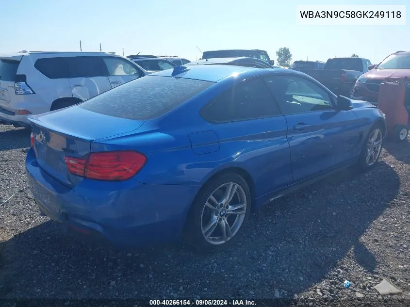 WBA3N9C58GK249118 2016 BMW 428 Xi