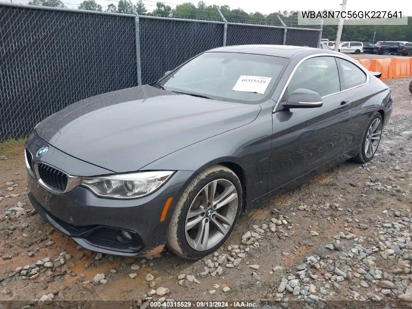 WBA3N7C56GK227641 2016 BMW 428 I