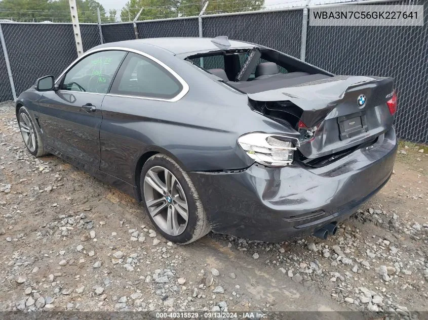 WBA3N7C56GK227641 2016 BMW 428 I