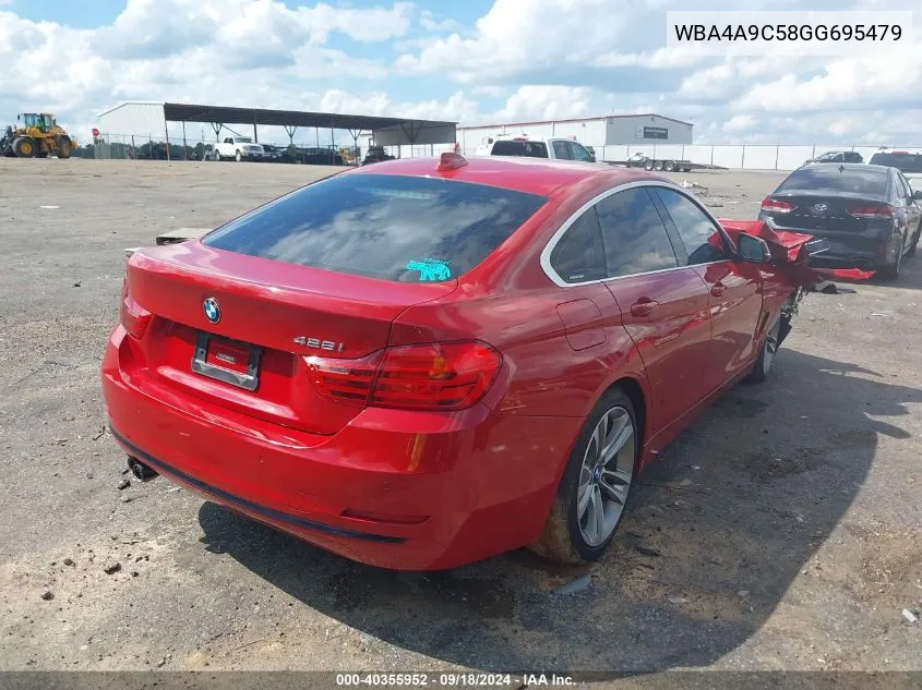 WBA4A9C58GG695479 2016 BMW 428I Gran Coupe