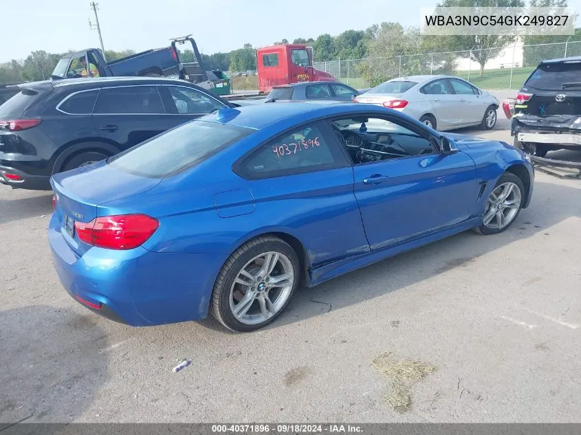 WBA3N9C54GK249827 2016 BMW 428I Xi