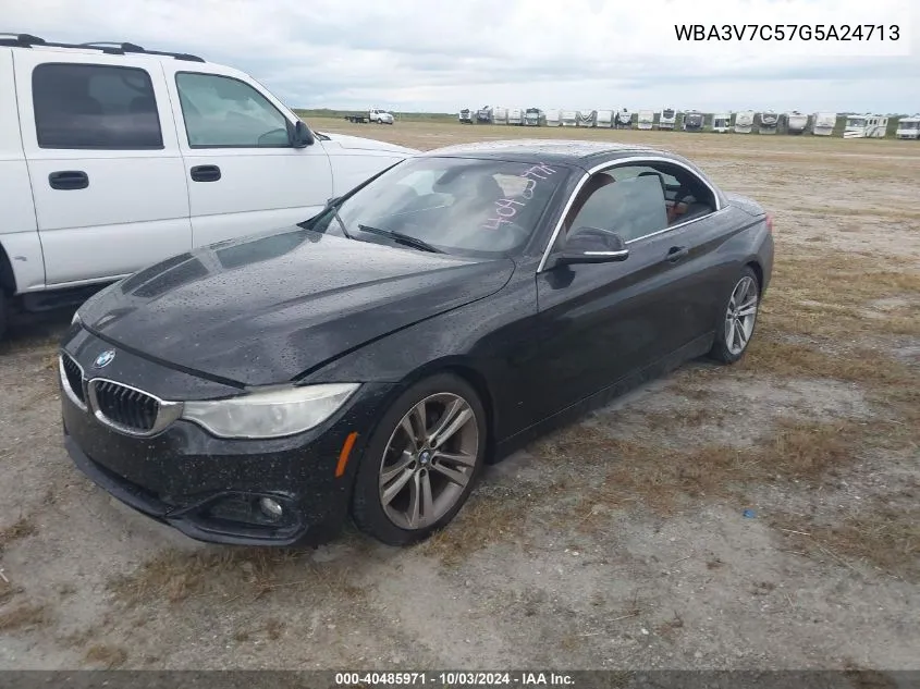 2016 BMW 428I VIN: WBA3V7C57G5A24713 Lot: 40485971