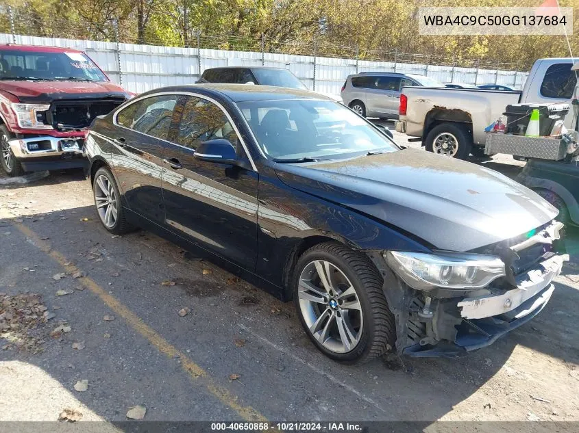 2016 BMW 428I Gran Coupe Xi Gran Coupe Sulev VIN: WBA4C9C50GG137684 Lot: 40650858