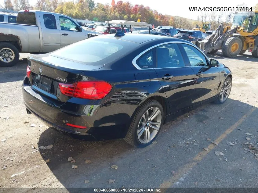 2016 BMW 428I Gran Coupe Xi Gran Coupe Sulev VIN: WBA4C9C50GG137684 Lot: 40650858