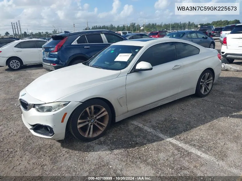 2016 BMW 428I VIN: WBA3N7C59GK225673 Lot: 40719999