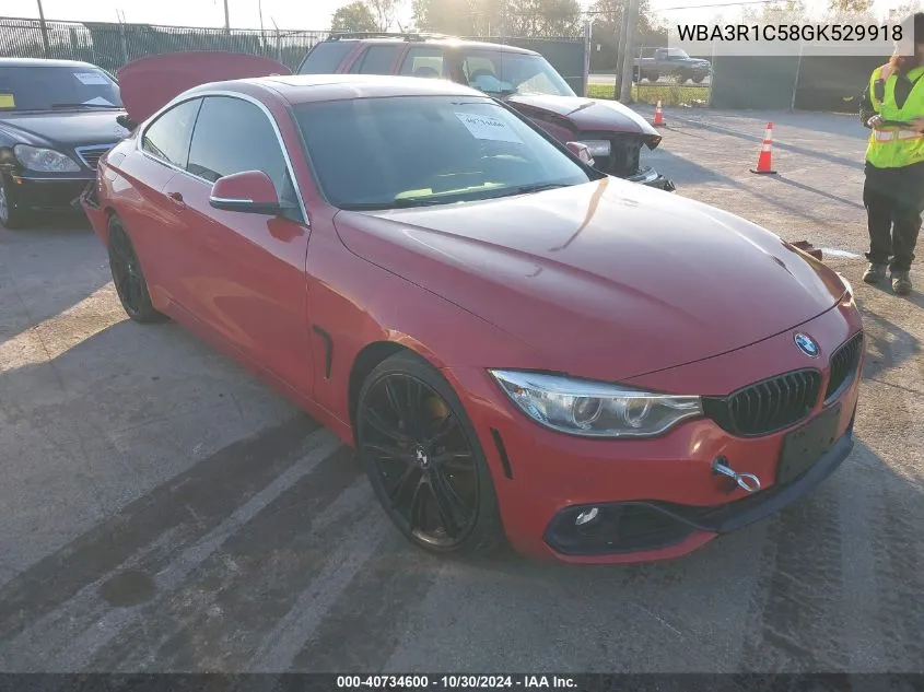 WBA3R1C58GK529918 2016 BMW 435I