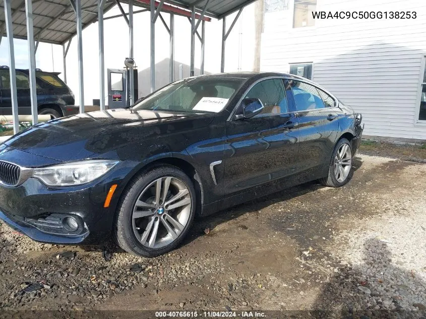 2016 BMW 428I Gran Coupe xDrive VIN: WBA4C9C50GG138253 Lot: 40765615