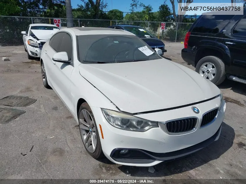 WBA4F7C56HG437758 2017 BMW 430I Gran Coupe