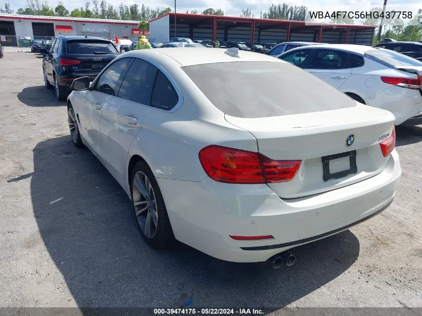 WBA4F7C56HG437758 2017 BMW 430I Gran Coupe