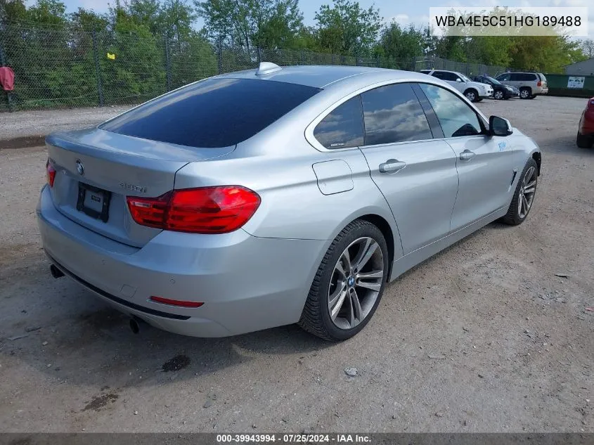 WBA4E5C51HG189488 2017 BMW 440I Gran Coupe xDrive