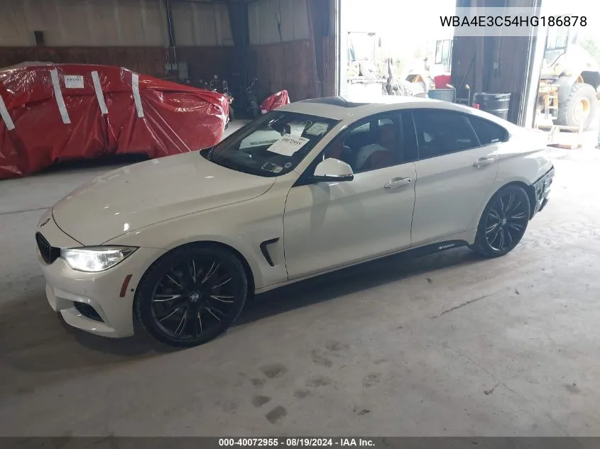 WBA4E3C54HG186878 2017 BMW 440I Gran Coupe