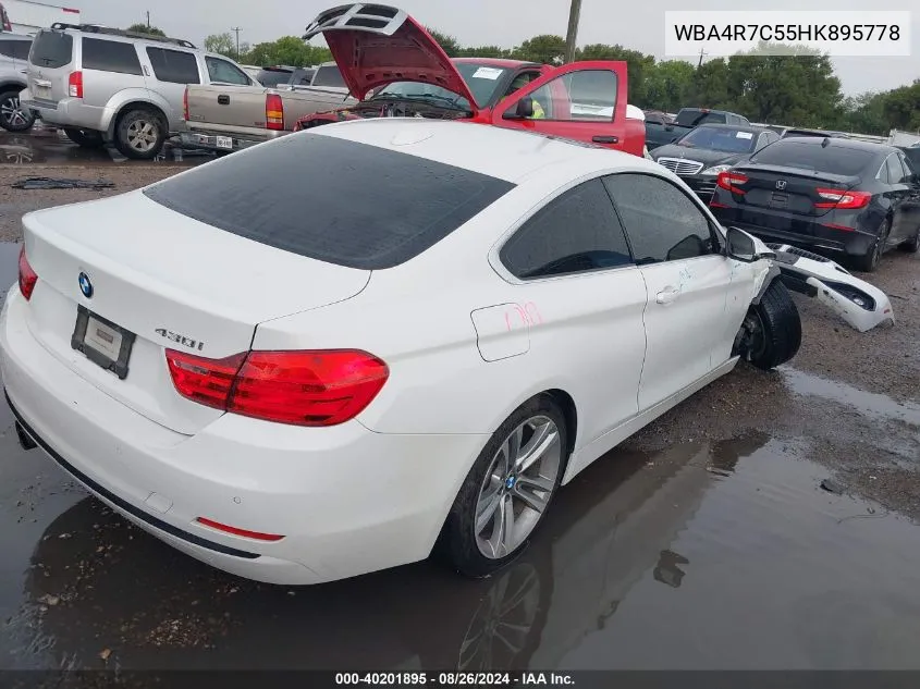 WBA4R7C55HK895778 2017 BMW 430I