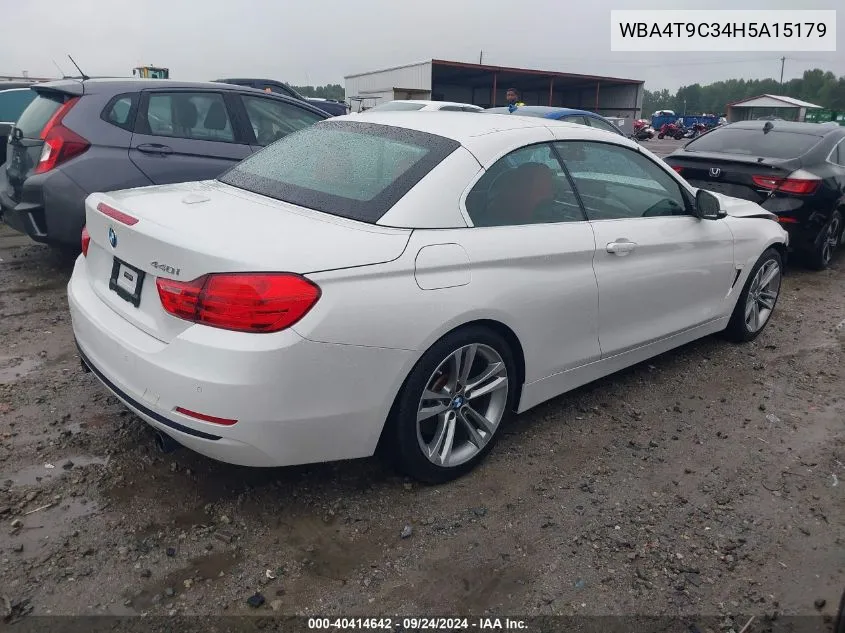 WBA4T9C34H5A15179 2017 BMW 440I