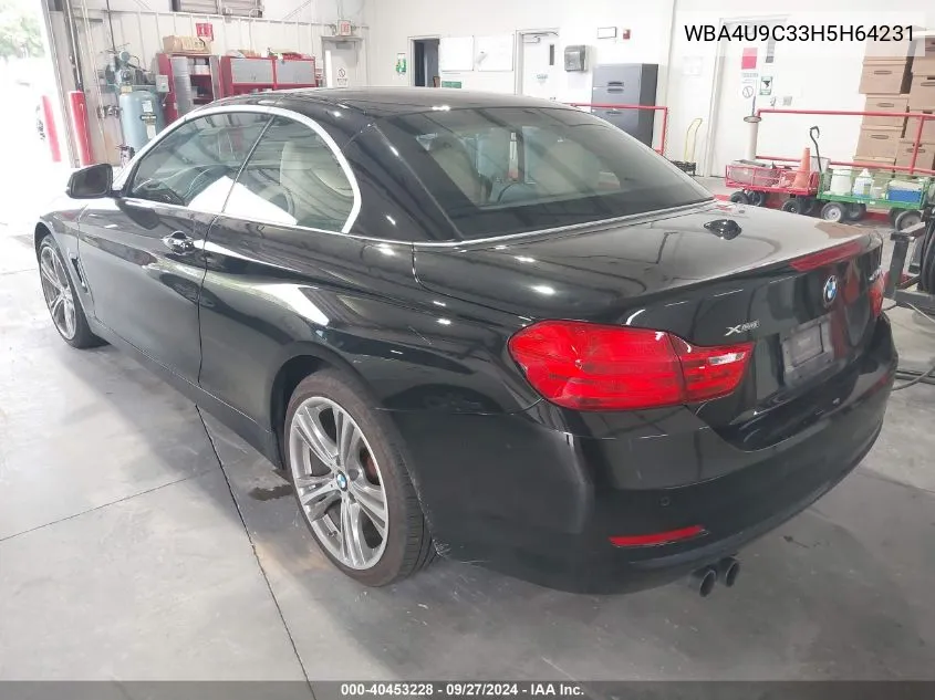 WBA4U9C33H5H64231 2017 BMW 430I xDrive