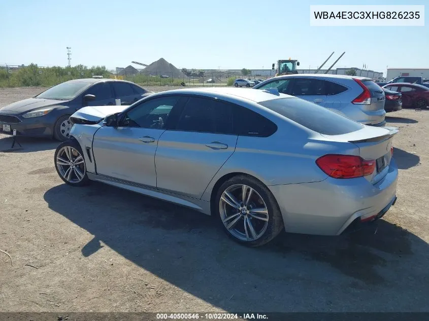 WBA4E3C3XHG826235 2017 BMW 440I Gran Coupe