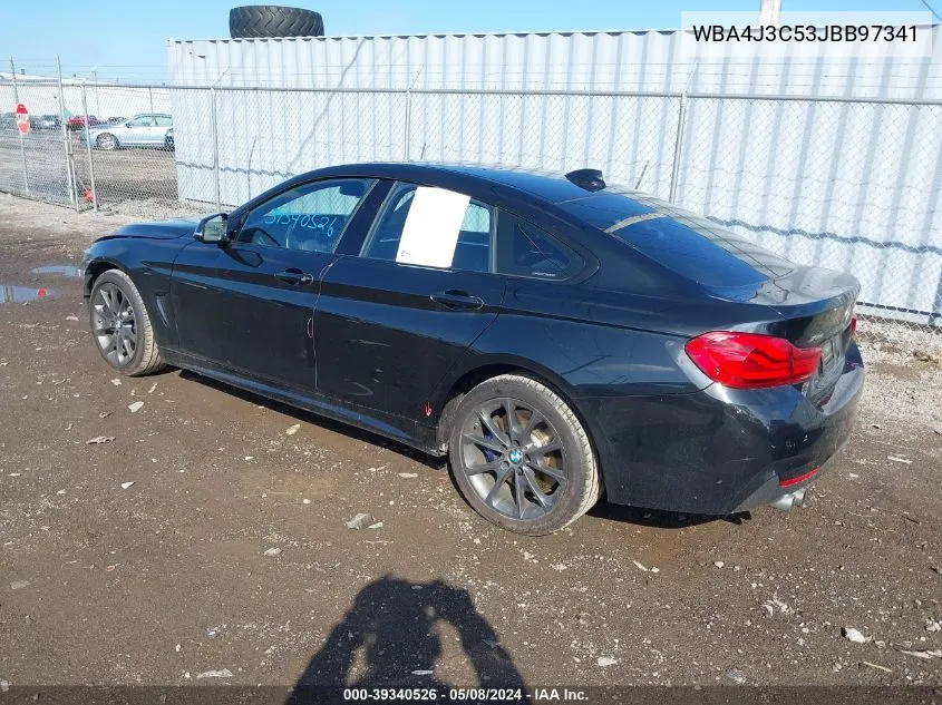 WBA4J3C53JBB97341 2018 BMW 430I Gran Coupe xDrive