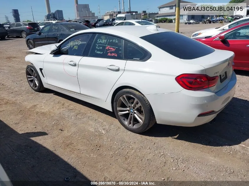 WBA4J3C50JBL04195 2018 BMW 430I Gran Coupe xDrive