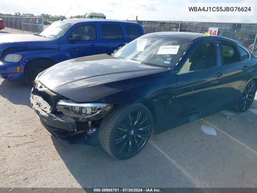 WBA4J1C55JBG76624 2018 BMW 430I Gran Coupe