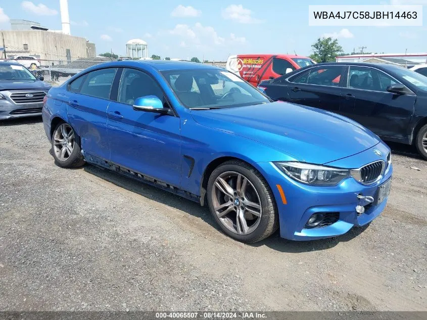 WBA4J7C58JBH14463 2018 BMW 440I Gran Coupe xDrive