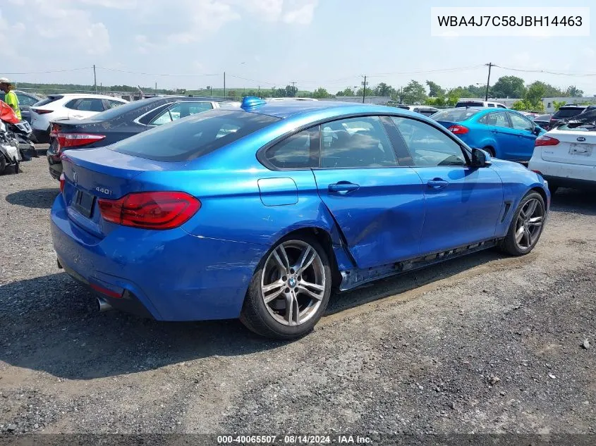 WBA4J7C58JBH14463 2018 BMW 440I Gran Coupe xDrive