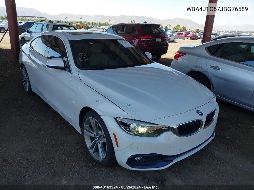 WBA4J1C57JBG76589 2018 BMW 430I Gran Coupe