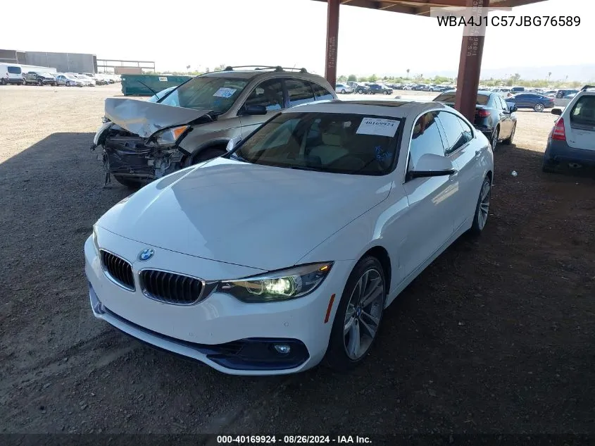 WBA4J1C57JBG76589 2018 BMW 430I Gran Coupe