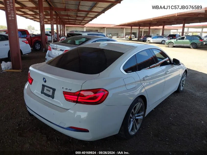 WBA4J1C57JBG76589 2018 BMW 430I Gran Coupe