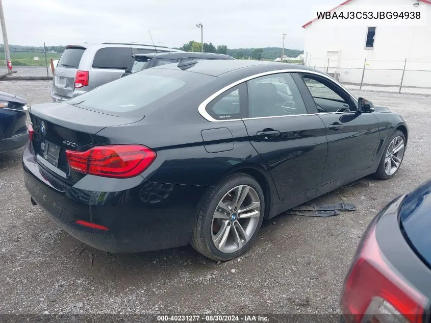 WBA4J3C53JBG94938 2018 BMW 430I Gran Coupe xDrive