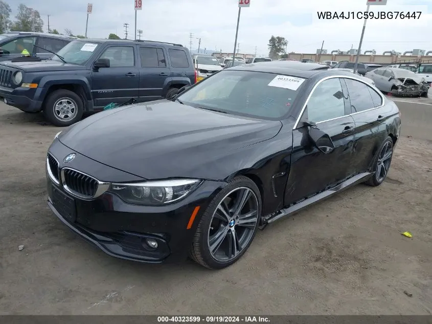 WBA4J1C59JBG76447 2018 BMW 430I Gran Coupe