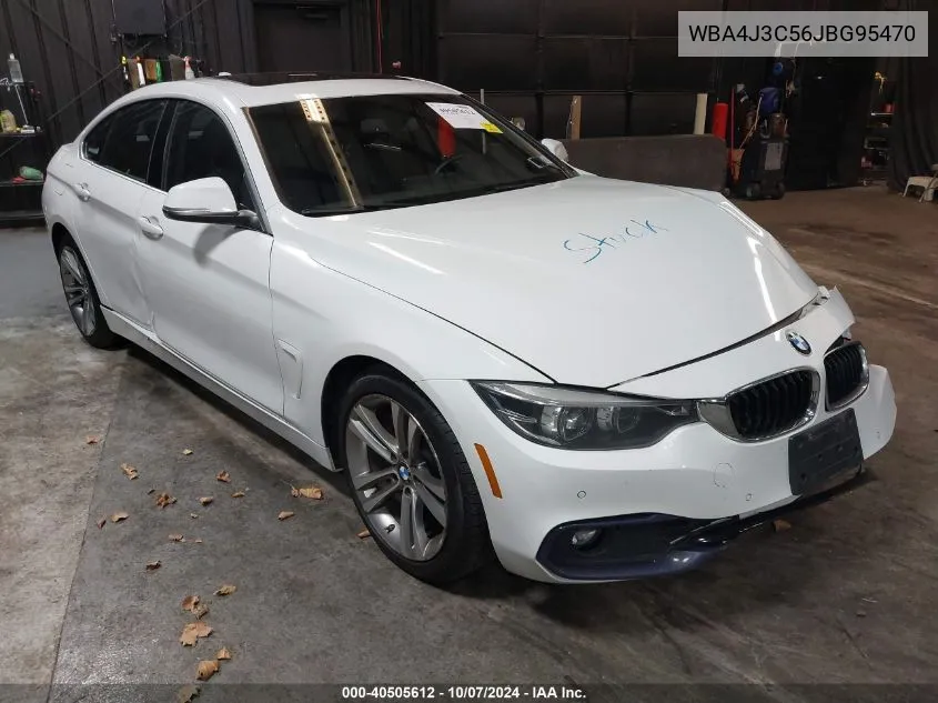 2018 BMW 430I Gran Coupe xDrive VIN: WBA4J3C56JBG95470 Lot: 40505612