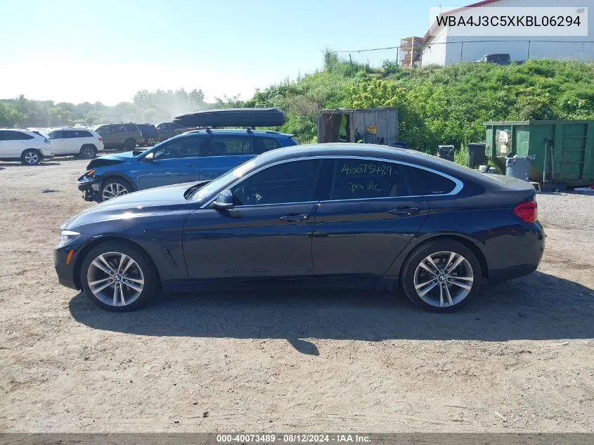 WBA4J3C5XKBL06294 2019 BMW 4 Series 430I xDrive