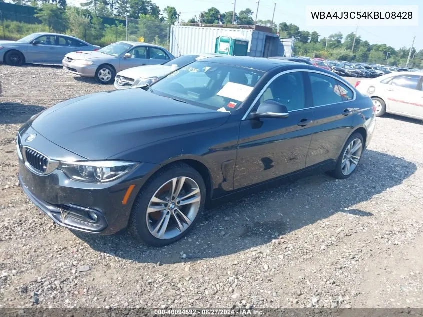 WBA4J3C54KBL08428 2019 BMW 4 Series 430I xDrive