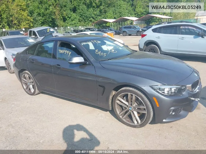 WBA4J3C50KBL05249 2019 BMW 4 Series 430I xDrive