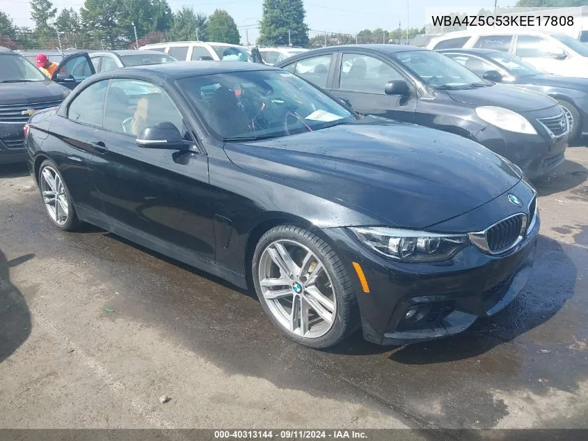 WBA4Z5C53KEE17808 2019 BMW 440I