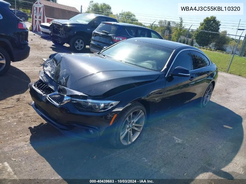 WBA4J3C55KBL10320 2019 BMW 430I Gran Coupe xDrive